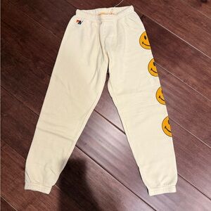 Aviator Nation Womens Smiley 2 Sweatpants xs